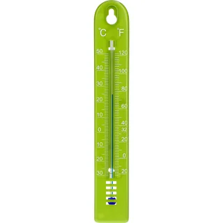 Univerzální teploměr (-30 až +50°C), 17 cm, zelený