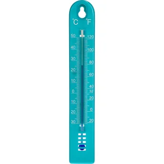 Univerzální teploměr (-30 až +50°C), 17 cm, modrý