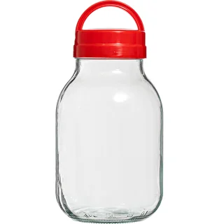 Sklenice TO 3 L a víko fi 100 s držadlem