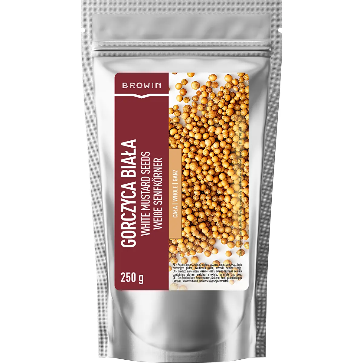 Hořčice bílá – semena, 250 g