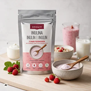 Inulin s příchutí lesní jahody, 100 g – photo 4