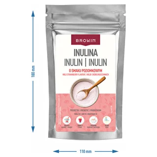 Inulin s příchutí lesní jahody, 100 g – photo 3