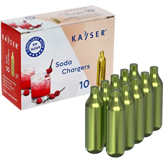 Náboje do saturátoru SodaJoy, Kayser 10 ks.