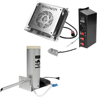 Sada dragON pro udírny - elektrické moduly s digitálním ovladačem a generátorem kouře JET 1 LONG