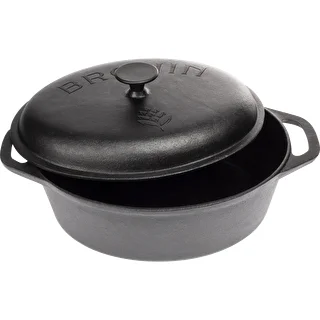 Litinový hrnec na pečení, 5.5 L