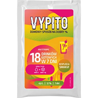 VYPITO 12 %, sáček na 18 drinků – Multitropic, 126 g