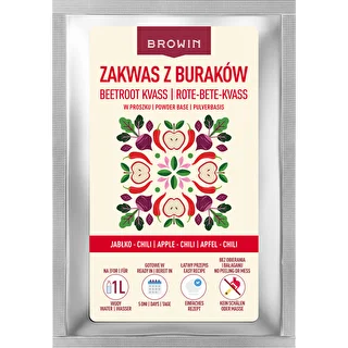 Kvas z červené řepy v prášku jablko–chilli, 36 g
