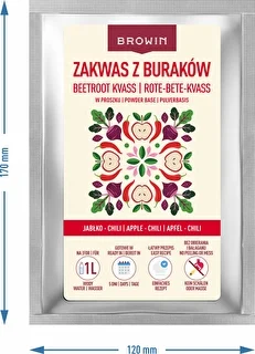 Kvas z červené řepy v prášku jablko–chilli, 36 g – photo 3