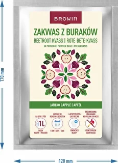 Kvas z červené řepy v prášku s jablkem, 36 g – photo 3