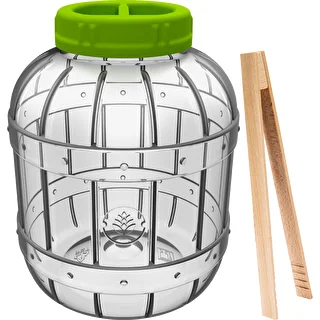 Nerozbitná, multifunkční nádoba na nakládání + kleště, 5L