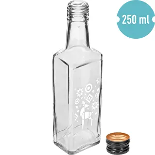 Láhev Receptura, 250 ml s uzávěrem – Vánoční sob – photo 4