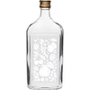 Láhev placatka 500 ml se šroubovacím uzávěrem a potiskem „Ovoce”, vzor 2 - 13 