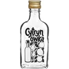 Skleněná placatka 200 ml se šroubovacím uzávěrem a potiskem „Cytrynówka”, vzor 1 ['láhev 0', '2 l', ' láhev na alkohol', ' láhev s potiskem', ' likér', ' skleněná placatka', ' placatka na citrónovku', ' láhev na citrónovku', ' lahvování alkoholických nápojů', ' placatka se zlatým uzávěrem', ' dekorativní láhve na alkohol', ' stylové láhve na svatbu', ' malé ozdobné lahvičky', ' ozdobná láhev se šroubovacím uzávěrem', ' láhev 200 ml', ' prémiová láhev']
