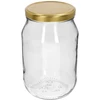 Sklenice TO 1,7 l se zlatým víčkem fi 100/6, 1 ks ['velká sklenice', ' sklenice na kvašení', ' sklenice na fermentaci', ' domácí zavařeniny', ' sklenice na okurky', ' sklenice na nakládačky', ' sklenice na domácí zavařeniny', ' sklenice TO', ' sklenice twist-off', ' sklenice s víčkem 1', '7 litru', ' sklenice na kvašené', ' sklenice 1', '7 l', ' ve sklenici', ' sklenice na houby', ' les ve sklenici', ' zpracování ovoce a zeleniny', ' sklenice se zlatým víčkem', ' sklenice s víčkem fi 100 mm']