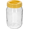 Sklenice TO 1,7 l se žlutým plastovým víčkem s úchytem, Ø 100 mm, 1 ks. ['velká sklenice', ' sklenice na kvašeniny', ' sklenice na kvašení', ' domácí zavařeniny', ' sklenice na okurky', ' sklenice TO', ' sklenice twist-off', ' sklenice s víčkem 1', '7 l', ' sklenice na kvašené dobroty', ' sklenice 1', '7 l', ' sklenice na sušené houby', ' sklenice na těstoviny a obilniny', ' sklenice na mouku', ' sklenice na cereálie', ' les ve sklenici', ' sklenice s víčkem', ' sklenice s plastovým víčkem', ' sklenice Ø 100 mm s víčkem s úchytem', ' skleněná nádoba', ' sklenice se žlutým víčkem', ' sklenice na likéry', ' víčko s úchytem', ' velká praktická sklenice', ' víčko Ø 10 cm s úchytem', ' plastové víčko pro skleněné sklenice', ' plastové víčko s úchytem', ' praktické víčko bez těsnění', ' víčka twist-off', ' víčko TO s úchytem', ' žluté víčko']