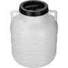 Sud Kiszonka 20L - bílý, s úchyty ['sud na zelí', ' sud na kvašení', ' sud na kvašeniny', ' kvašeniny', ' zelí', ' okurky', ' na okurky', ' kameninový hrnec', ' kameninový hrnec s víkem', ' sud s víkem']