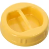 Víčko TO fi 100 mm, žluté, z plastu, s úchytem, pro skleněné sklenice - 8 