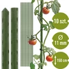 Zahradní tyčky Bioogród – potažené ocelové, 1,5 m, fi 11 mm, 10 ks - 3 