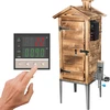 Zahradní udírna 200 l dragON Wood 100E – na dřevo, s elektrickým topným modulem a řídicí jednotkou - 13 
