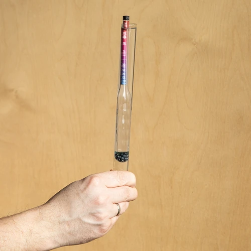 Alkoholmetr nerozbitný s trubičkou, rozsah měření 20-98% - 4