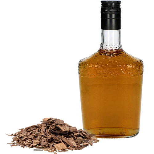 Americké dubové vločky, silně opékané, z bourbonových sudů, 50 g - 5