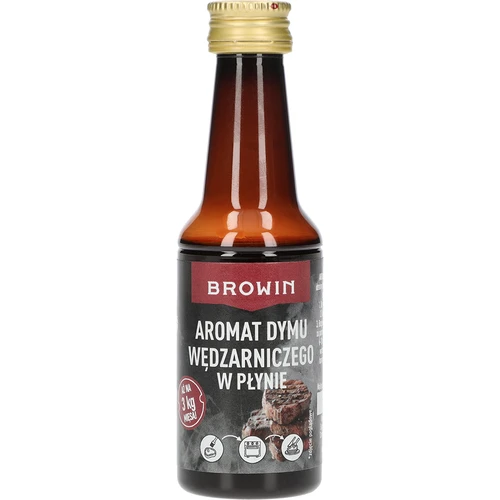 Aroma uzeného kouře v tekuté formě, na 3 kg masa, 40 ml