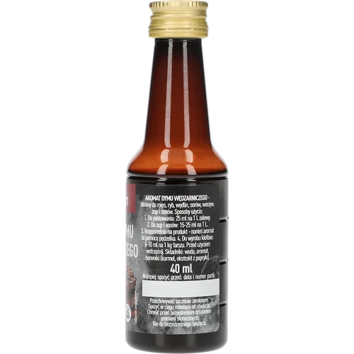 Aroma uzeného kouře v tekuté formě, na 3 kg masa, 40 ml - 2