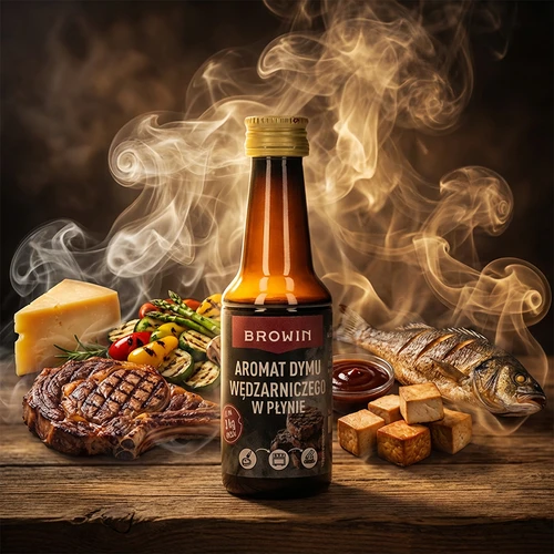 Aroma uzeného kouře v tekuté formě, na 3 kg masa, 40 ml - 4