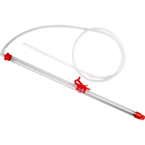 Automatický sifon s ventilem a držákem - 64 cm