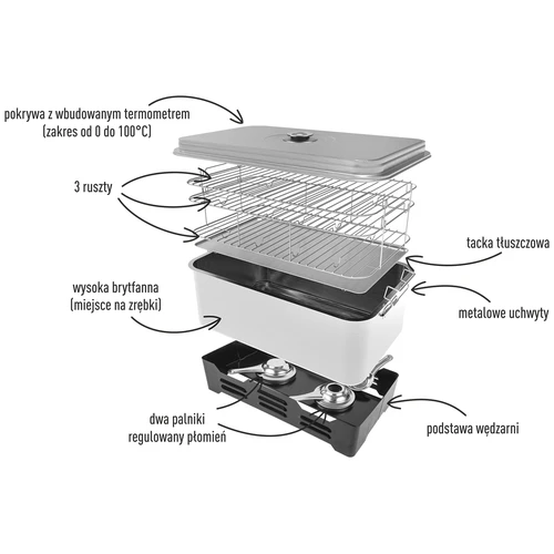 Balkonová udírna - RODINNÁ - 3