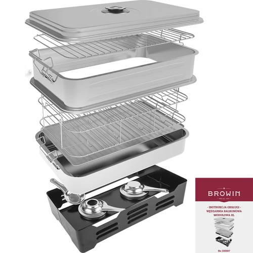 Balkonová udírna s regulací kapacity - 2