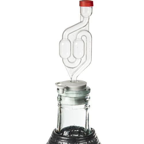 Balón na víno 15 L v plastovém koši - 3