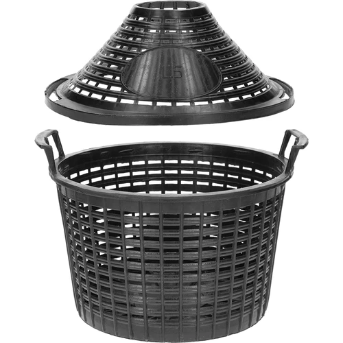 Balon na víno 5 L v plastovém koši - 3