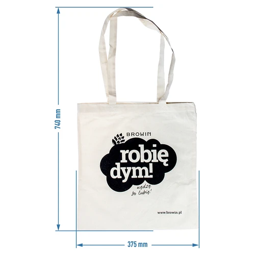 Bavlněná taška - dělám kouř - 2