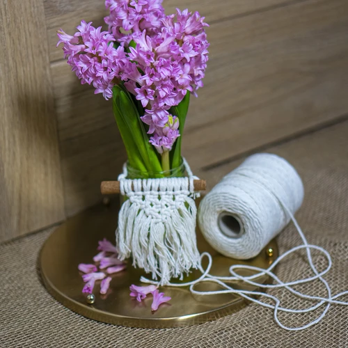 Bavlněné uzenářské nitě bílé (240°C) 145 m - 5