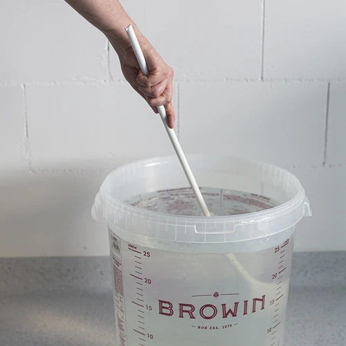 Bílá plastová lžíce 70 cm - 2