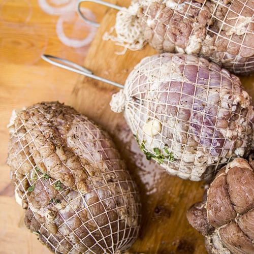 Bílá uzenářská síť 22 cm x 4 m do 220°C - 9