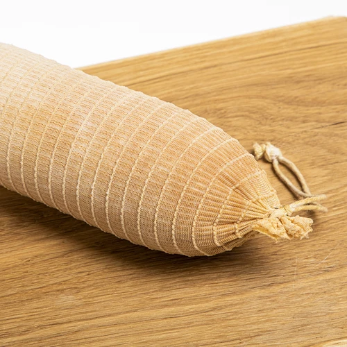 Bílá uzenářská síťka o rozměrech 12,5 cm x 5 m, s tepelnou odolností do 220°C - typ B - 7