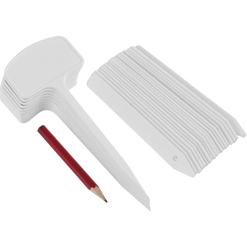 Cedulky na popis rostlin + tužka mix 10+20 ks