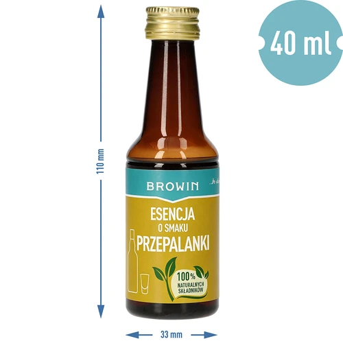 Chuťová esence - přepalanka na 0,5 L - 40 ml - 8