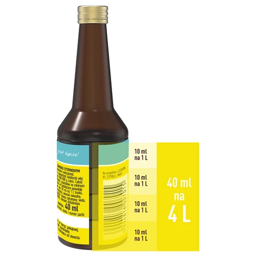 Citronová esence s přírodním aromatem na 4 l – 40 ml - 5