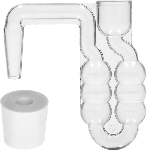 Dáma 5L s korkem, horizontální trubičkou a uzávěrem - 7