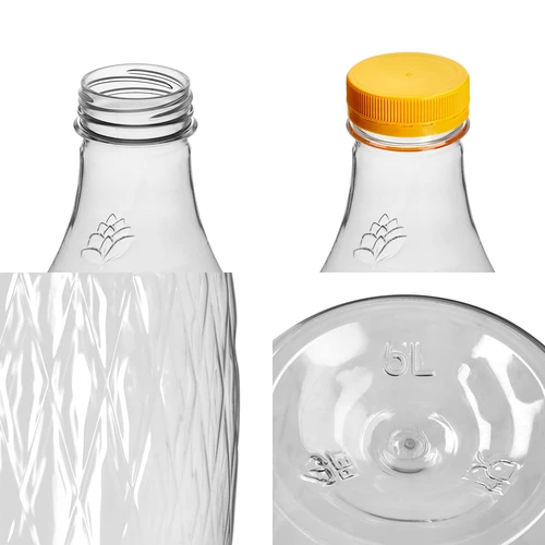 Demižon Dama 5 L PET, s uzávěrem - 3