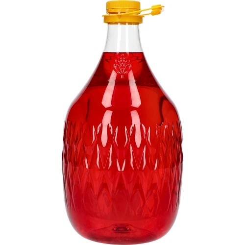 Demižon Dama 5 L PET, s uzávěrem a držadlem - 2
