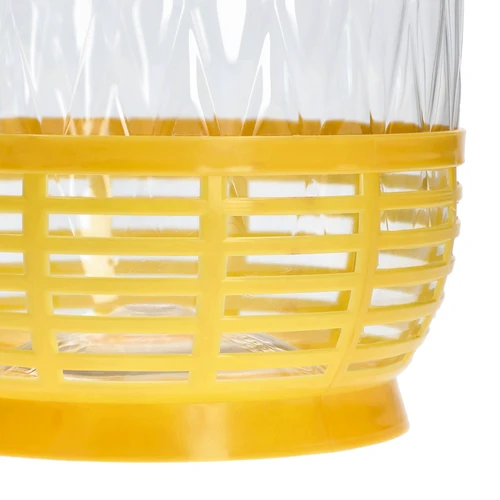 Demižon Dama 5 L PET, s uzávěrem a košíkem - 4