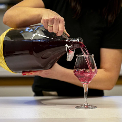 Demižon Dama 5L v opletu - 3