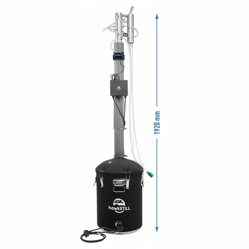 Destilační sada hawkSTILL „Studené prsty” 60 L + systém Wi‑Fi IQ s LCD displejem - 20
