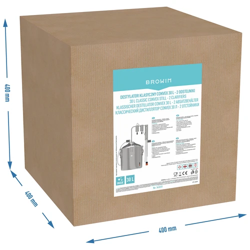 Destilátor hawkSTILL 1.0 CONVEX 30 l - 2 odlučovače - 10