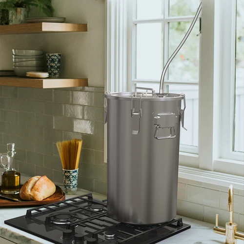 Domácí udírna v hrnci, 35 L, na plynový sporák - 9