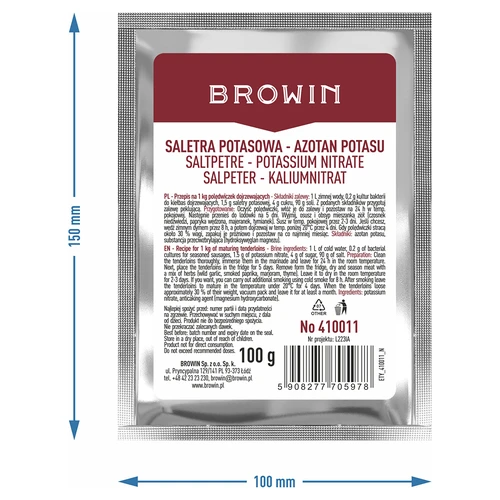 Dusičnan draselný na nakládání masa, 100 g - 6